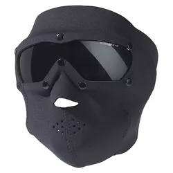 SWISS EYE maska s brýlemi SWAT PRO neopren ČERNÁ