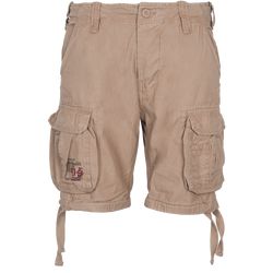 Surplus Kalhoty krátké Airborne Vintage Shorts béžové XL