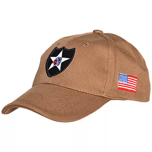 FOSTEX čepice baseball 2nd INFANTRY DIVISION KHAKI