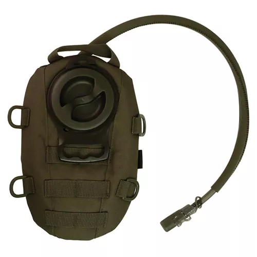 MIL-TEC batoh hydratační OVAL 1 L s popruhy ZELENÝ