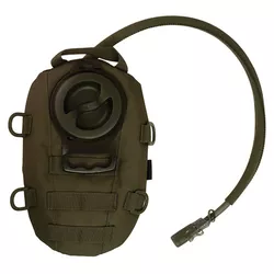 MIL-TEC batoh hydratační OVAL 1 L s popruhy ZELENÝ