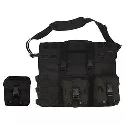 ROTHCO taška MOLLE přes rameno na laptop ČERNÁ