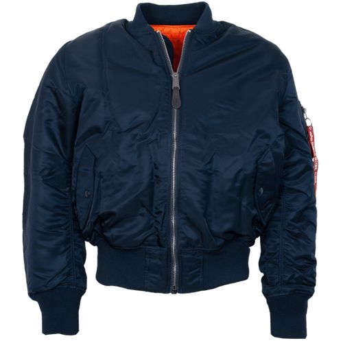 Alpha Industries Bunda  MA-1 rep. blue 4XL