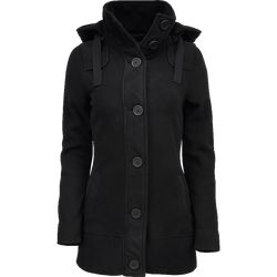 Brandit Kabát Women Square Fleece Jacket černý L