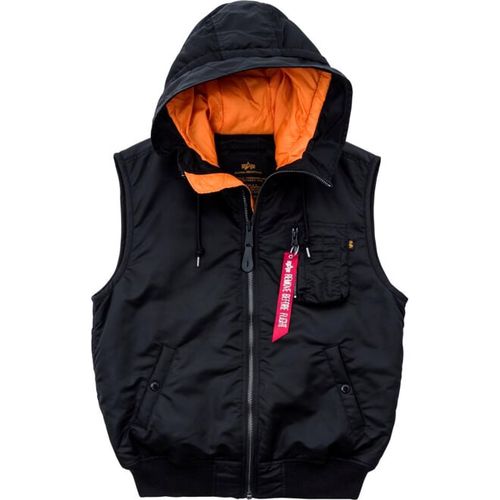 Alpha Industries Vesta  MA-1 Vest Hooded černá M