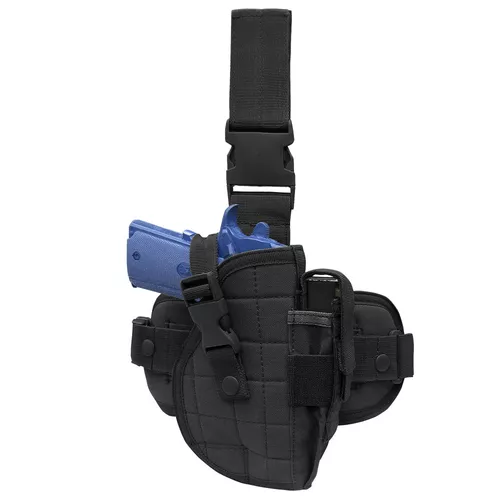 CONDOR OUTDOOR pouzdro pistolové stehenní LEG HOLSTER ČERNÉ