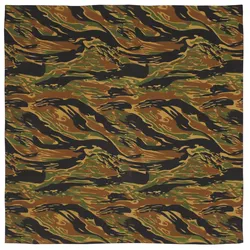 MFH šátek BANDANA 55x55 cm TIGER STRIPE CAMO