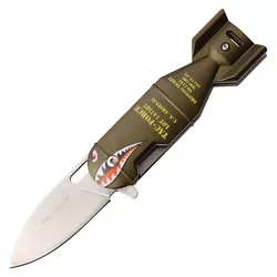 TAC-FORCE nůž zavírací LETECKÁ PUMA ZELENÝ