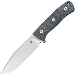 QSP nůž BISON V2 s pevnou čepelí DENIM MODRÝ
