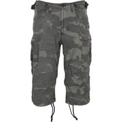 Surplus Kalhoty Engineer Vintage 3/4 blackcamo S