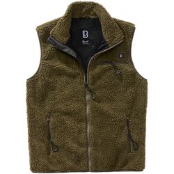 Brandit Vesta Teddyfleece Vest Men olivová XXL