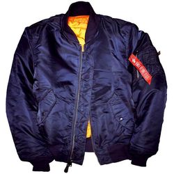 Alpha Industries Bunda  MA-1 rep. blue S