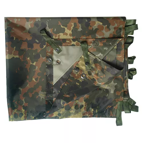 MIL-TEC plachta BASHA nylon víceúčelová FLECKTARN