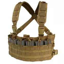 CONDOR OUTDOOR vesta taktická RAPID ASSAULT CHEST RIG COYOTE BROWN