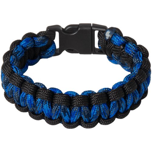 Náramek Paracord MINI KOBRA modrá D13