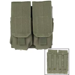 MIL-TEC pouzdro na zásobníky M4/M16 dvojité ZELENÉ