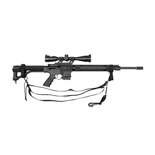 ROTHCO popruh zbraňový MILITARY tříbodový ČERNÝ