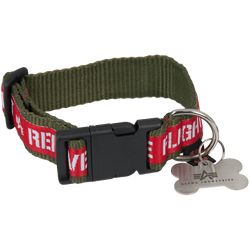 Alpha Industries Obojek  RBF Dog-Tag Collar dark olive S