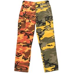 Kalhoty BDU-MMB yellow | orange camo XL