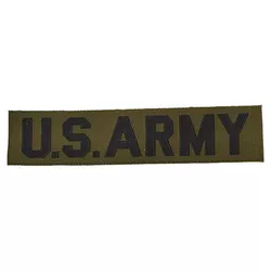 MIL-TEC nášivka "US ARMY" textil ZELENÁ
