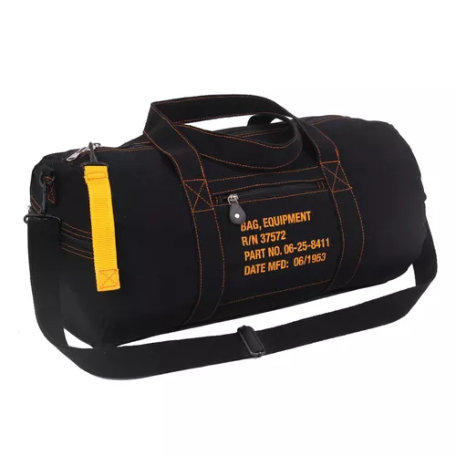 ROTHCO taška EQUIPMENT plátěná ČERNÁ