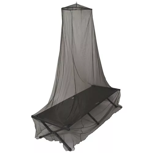 MFH moskytiéra na lůžko SINGLE 63x200x800cm ZELENÁ