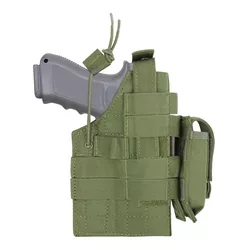 CONDOR OUTDOOR pouzdro pistolové MOLLE glock oboustranné ZELENÉ
