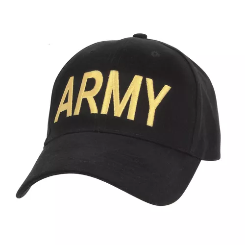 ROTHCO čepice baseball ARMY ČERNÁ