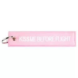 FOSTEX klíčenka KISS REMOVE FLIGHT RŮŽOVÁ