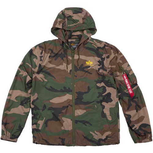 Alpha Industries Bunda  Windbreaker woodland camo 65 M