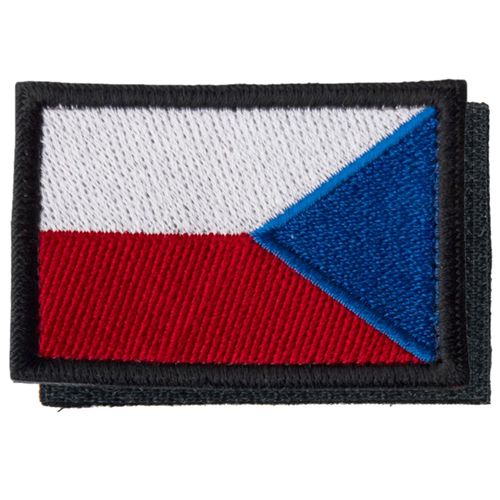 Nášivka: Vlajka Česká republika zrcadlová [64x44] [ssz] barevná