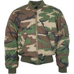 Bunda MA1 Bomber BA/PES woodland M