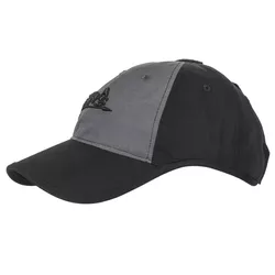 Helikon-Tex čepice baseball suchý zip rip-stop ČERNO/ŠEDÁ