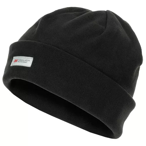 Pro Company čepice fleece ROLL Thinsulate ČERNÁ