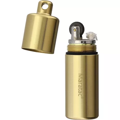 MARATAC EXTREME zapalovač PEANUT XL vodotěsný MOSAZ