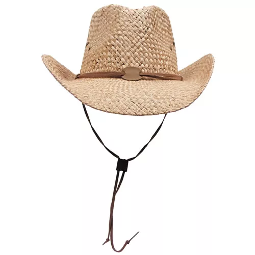 FOX Outdoor klobouk slaměný s tkaničkou PŘÍRODNÍ