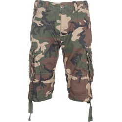 Alpha Industries Kalhoty krátké  JET SHORT woodland 32