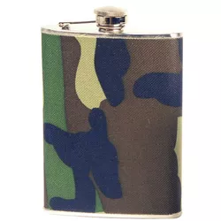 MIL-TEC placatka WOODLAND obsah 8oz. / 220ml