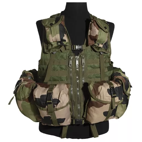 MIL-TEC vesta taktická MODULAR SYSTEM s 8 kapsami CCE TARN