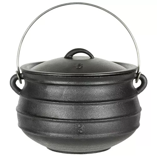 FOX Outdoor kotlík polní litinový s poklicí 7 litrů