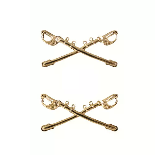 ROTHCO odznak OFFICERS CAVALRY ZLATÝ