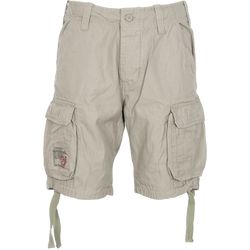 Surplus Kalhoty krátké Airborne Vintage Shorts zelená světle 6XL