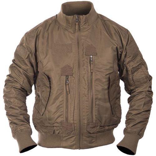 Bunda US Tactical Fliegerjacke okrová L