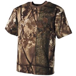 Tričko US T-Shirt lovecká camo hnědá 4XL