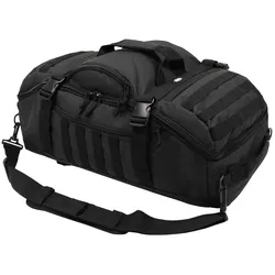 MFH taška kombinovaná s batohem TRAVEL MOLLE ČERNÁ