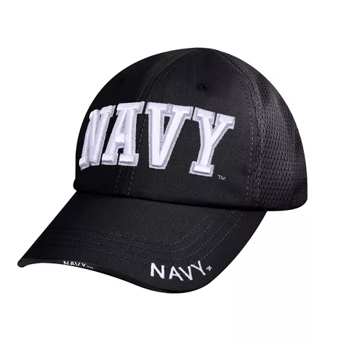 ROTHCO čepice NAVY síťovaná ČERNÁ