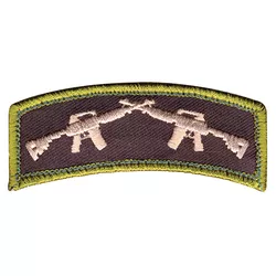 ROTHCO nášivka CROSSED RIFLES velcro 3 x 7,5 cm