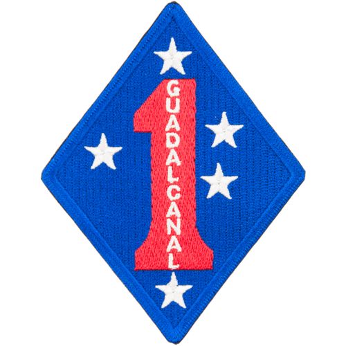 Nášivka: Divize USMC 1. (Guadalcanal)