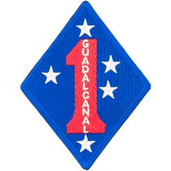 Nášivka: Divize USMC 1. (Guadalcanal)