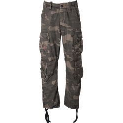 Surplus Kalhoty Airborne Vintage blackcamo M